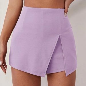 Split Front Skort